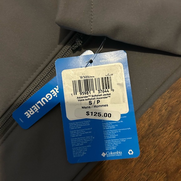 Columbia Men's Grey Jacket - Picture 2 of 3